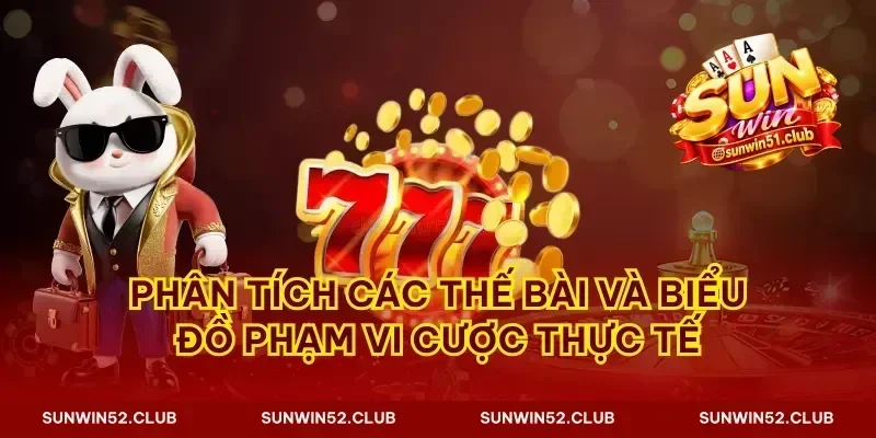 Phân tích các thế bài và biểu đồ phạm vi cược thực tế